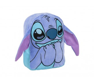 Mochila infantil personaje aplicaciones stitch 210x270x90 mm