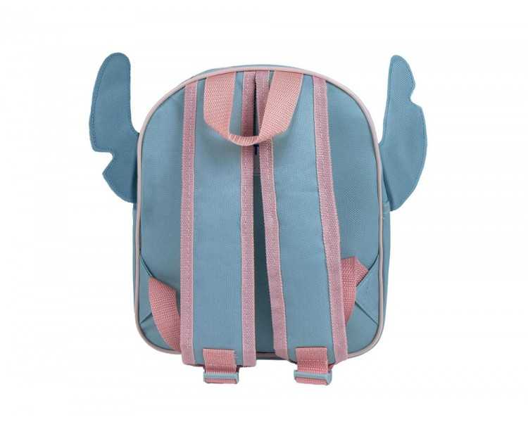 Mochila infantil 3d aplicaciones stitch 220x270x100 mm