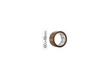 Cinta adhesiva greening polipropileno havana 60 mt x 48 mm para embalaje