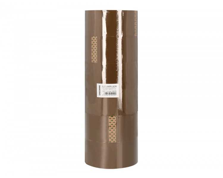 Cinta adhesiva greening polipropileno havana 60 mt x 48 mm para embalaje