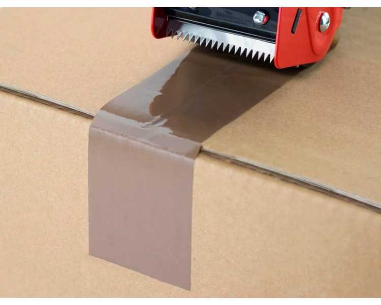 Cinta adhesiva greening polipropileno havana 60 mt x 48 mm para embalaje