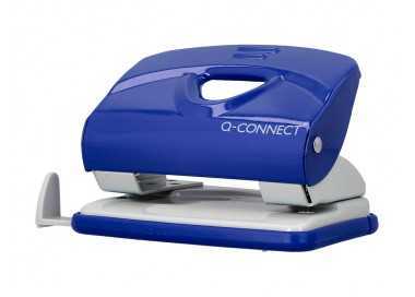 Taladrador q-connect kf14218 azul abertura 2 mm capacidad 20 hojas