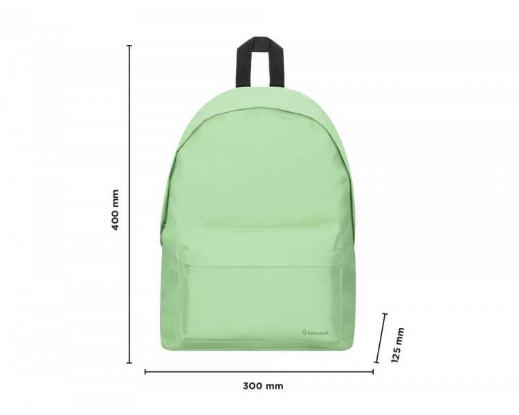 Mochila liderpapel start 1 compartimento verde 10 l 400x125x300 mm