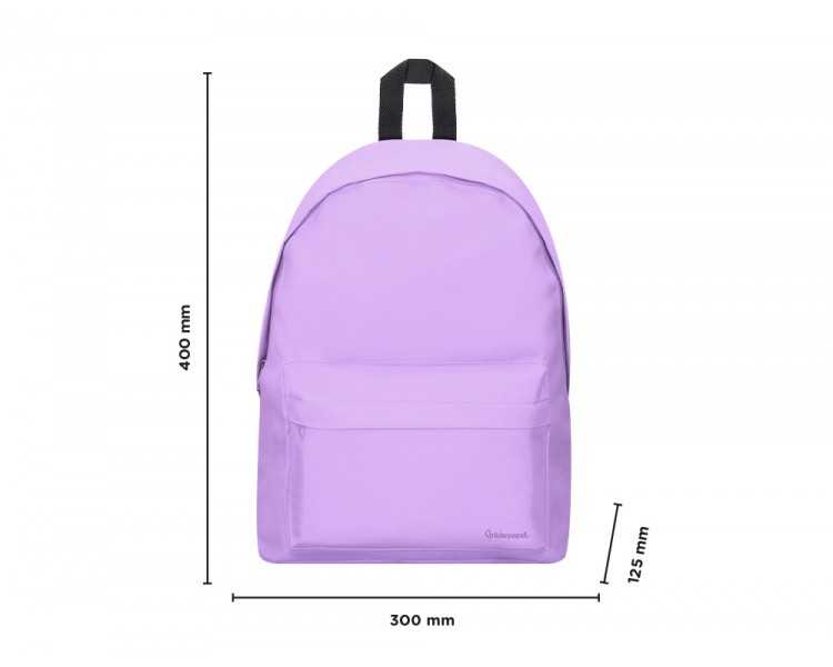 Mochila liderpapel start 1 compartimento morado 10 l 400x125x300 mm