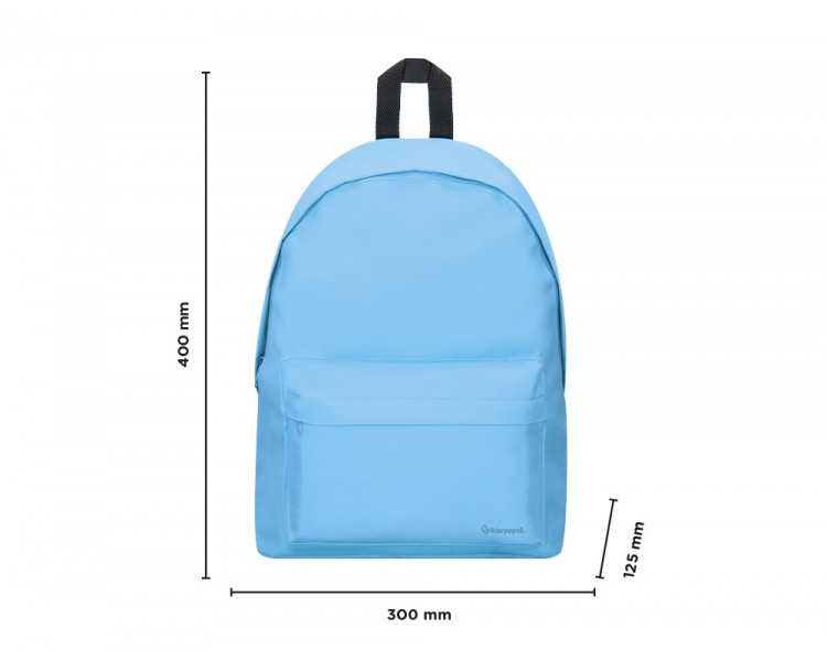Mochila liderpapel start 1 compartimento azul 10 l 400x125x300 mm