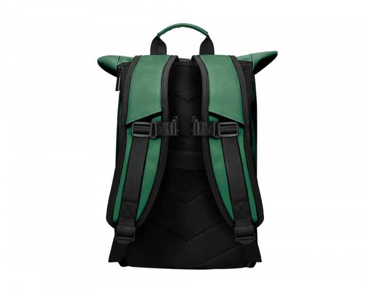 Mochila antartik roll pack waterproof enrollable gran capacidad verde militar 480x130x280 mm