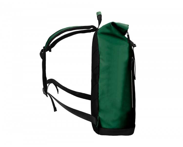 Mochila antartik roll pack waterproof enrollable gran capacidad verde militar 480x130x280 mm