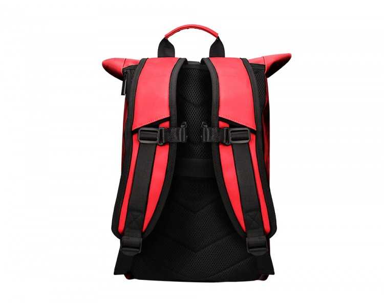 Mochila antartik roll pack waterproof enrollable gran capacidad granate 480x130x280 mm