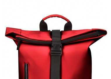 Mochila antartik roll pack waterproof enrollable gran capacidad granate 480x130x280 mm