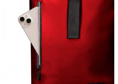 Mochila antartik roll pack waterproof enrollable gran capacidad granate 480x130x280 mm