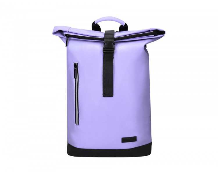 Mochila antartik roll pack waterproof enrollable gran capacidad color lavanda 480x130x280mm
