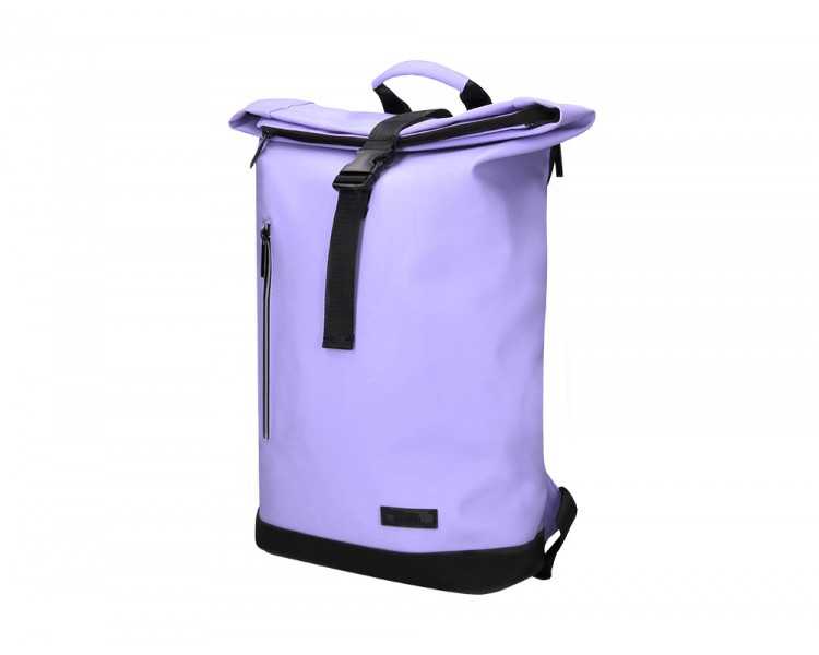 Mochila antartik roll pack waterproof enrollable gran capacidad color lavanda 480x130x280mm