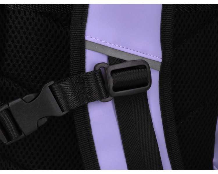 Mochila antartik roll pack waterproof enrollable gran capacidad color lavanda 480x130x280mm