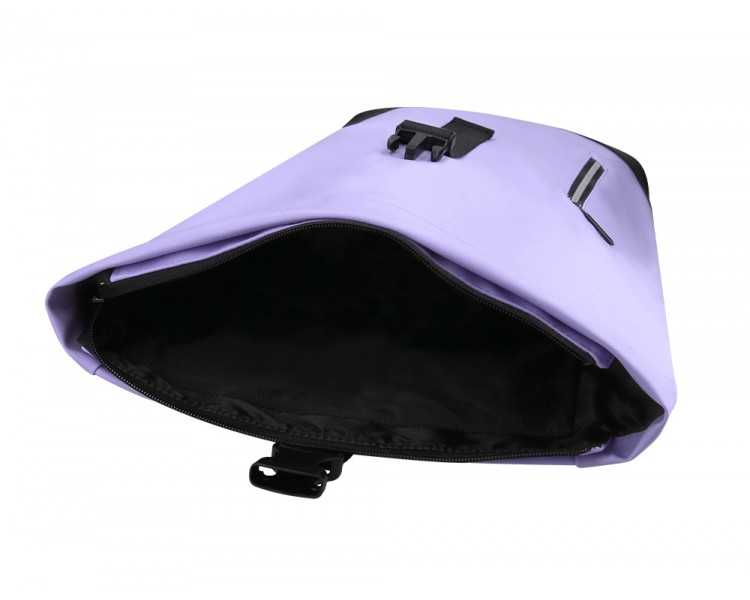 Mochila antartik roll pack waterproof enrollable gran capacidad color lavanda 480x130x280mm