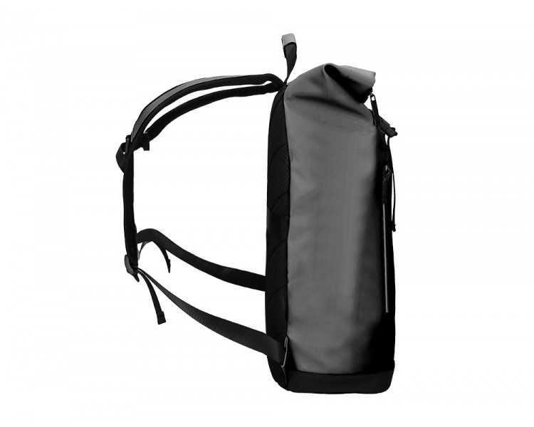 Mochila antartik roll pack waterproof enrollable gran capacidad gris 480x130x280 mm