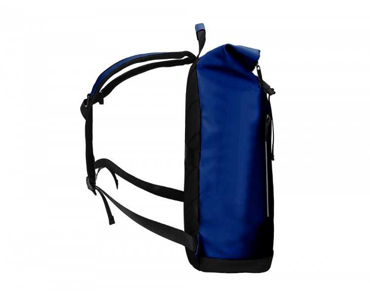Mochila antartik roll pack waterproof enrollable gran capacidad azul marino 480x130x280mm