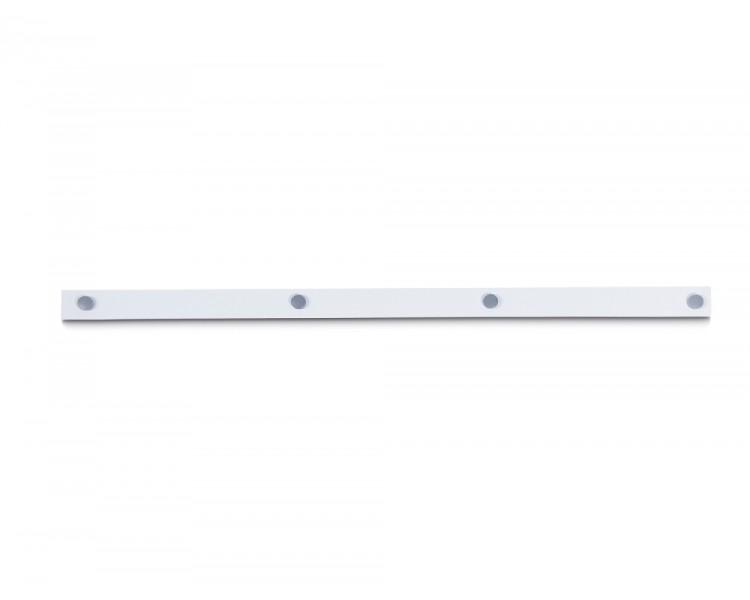 Barra magnetica maul standard longitud 100 cm color blanco con cuatro imanes incluidos