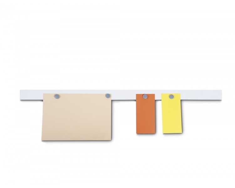 Barra magnetica maul standard longitud 100 cm color blanco con cuatro imanes incluidos
