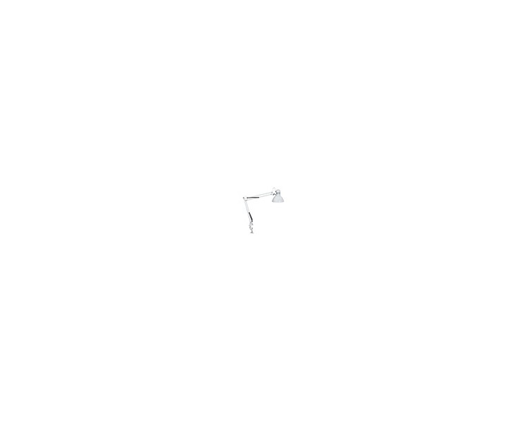 Lampara de escritorio maul study con pinza color blanco 170x440x350 mm