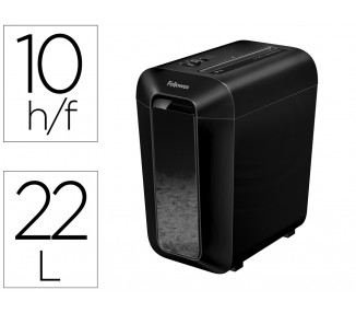 Destructora de documentos fellowes lx65 capacidad 10h seguridad p4 destruye grapas clips y tarjetas