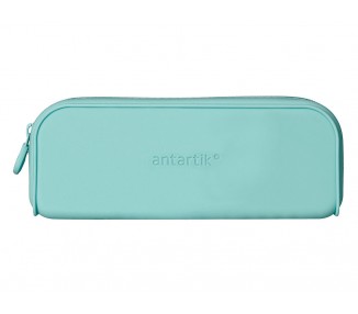 Estuche portatodo antartik prisma silicona soft rectangular 185x50x75 mm menta
