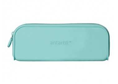 Estuche portatodo antartik prisma silicona soft rectangular 185x50x75 mm menta