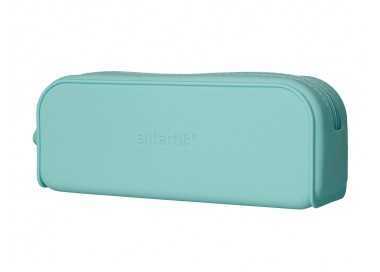 Estuche portatodo antartik prisma silicona soft rectangular 185x50x75 mm menta