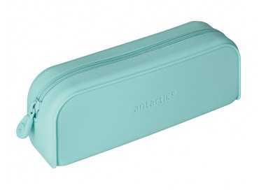 Estuche portatodo antartik prisma silicona soft rectangular 185x50x75 mm menta