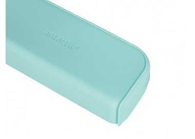 Estuche portatodo antartik prisma silicona soft rectangular 185x50x75 mm menta