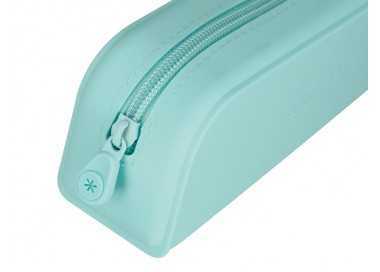 Estuche portatodo antartik prisma silicona soft rectangular 185x50x75 mm menta