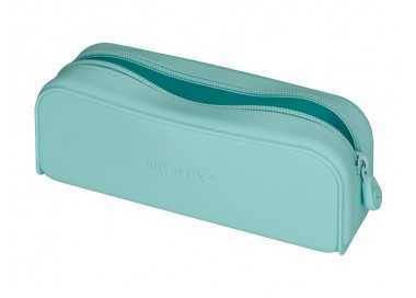 Estuche portatodo antartik prisma silicona soft rectangular 185x50x75 mm menta