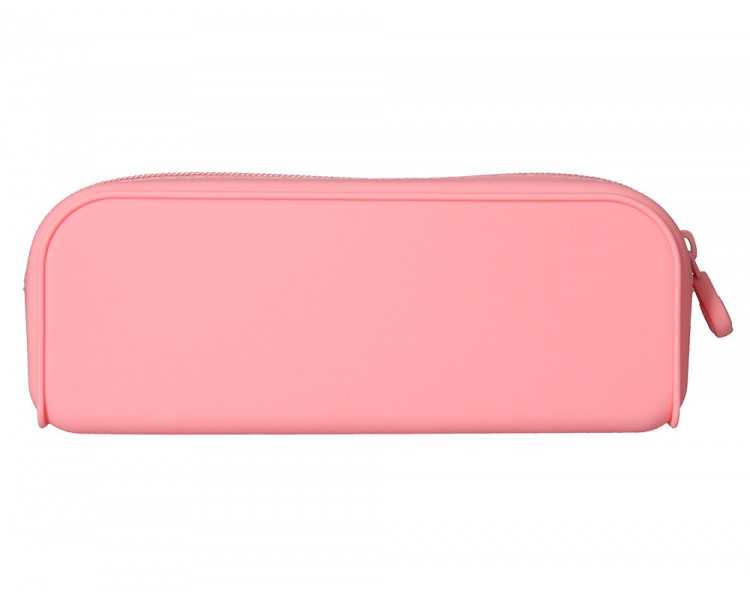 Estuche portatodo antartik prisma silicona soft rectangular 185x50x75 mm rosa chicle