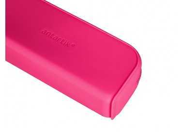 Estuche portatodo antartik prisma silicona soft rectangular 185x50x75 mm rosa fucsia