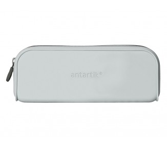 Estuche portatodo antartik prisma silicona soft rectangular 185x50x75 mm gris