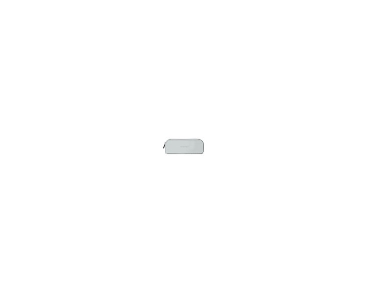 Estuche portatodo antartik prisma silicona soft rectangular 185x50x75 mm gris