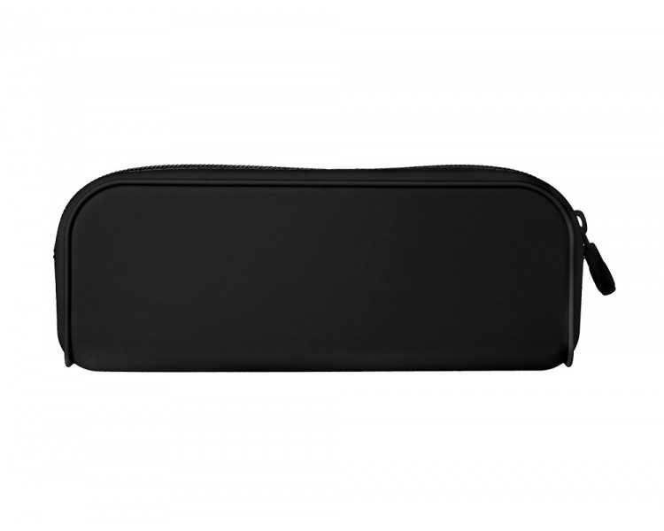 Estuche portatodo antartik prisma silicona soft rectangular 185x50x75 mm color negro