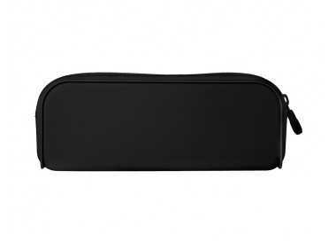 Estuche portatodo antartik prisma silicona soft rectangular 185x50x75 mm color negro