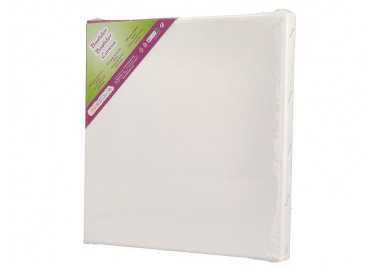 Bastidor lidercolor lienzo grapado lateral algodon 100% 12x12 cm