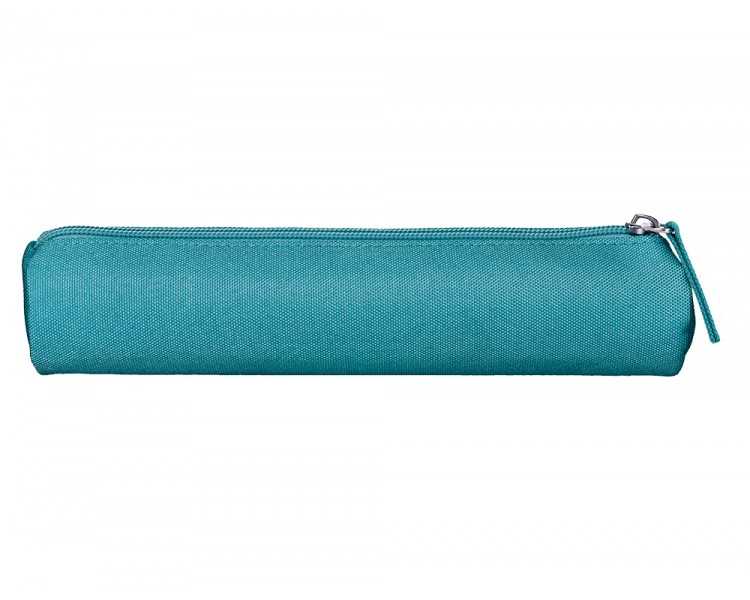 Estuche portatodo liderpapel slim cilindrico 220x45mm azulturquesa