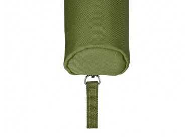 Estuche portatodo liderpapel slim cilindrico 220x45mm verde militar