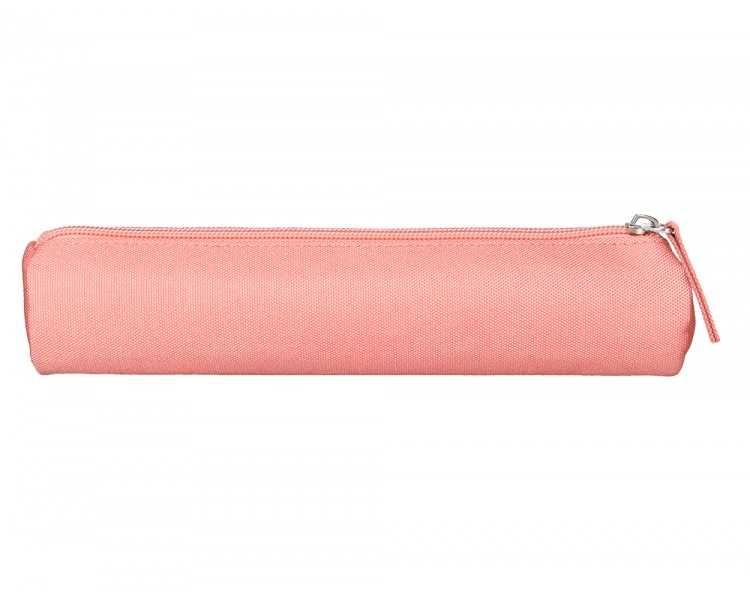 Estuche portatodo liderpapel slim cilindrico 220x45mm rosa