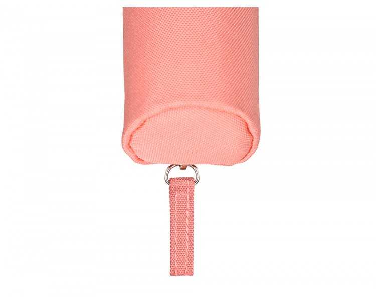 Estuche portatodo liderpapel slim cilindrico 220x45mm rosa