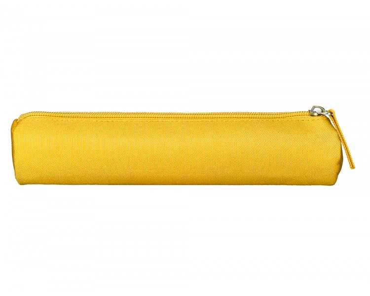 Estuche portatodo liderpapel slim cilindrico 220x45mm amarillo