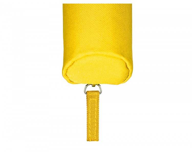 Estuche portatodo liderpapel slim cilindrico 220x45mm amarillo