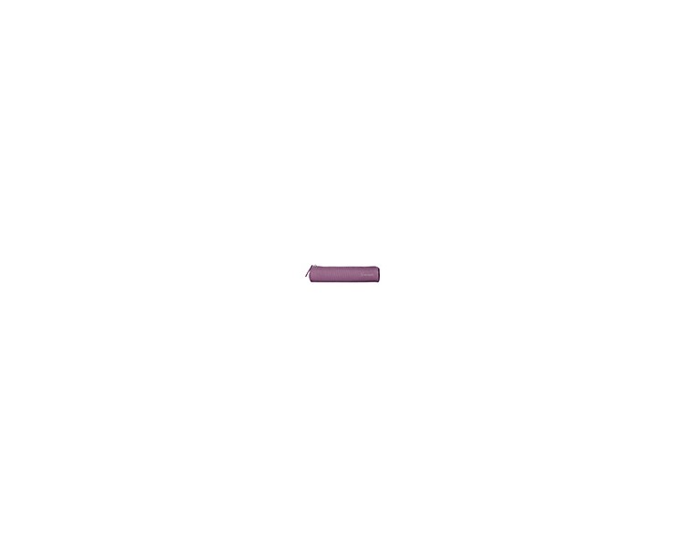 Estuche portatodo liderpapel slim cilindrico 220x45mm morado empolvado
