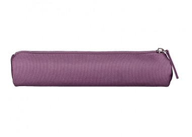 Estuche portatodo liderpapel slim cilindrico 220x45mm morado empolvado