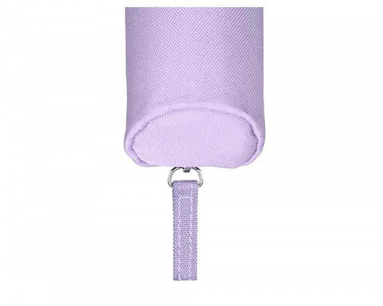 Estuche portatodo liderpapel slim cilindrico 220x45mm lila