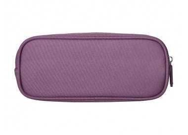 Estuche portatodo liderpapel classic ovalado 2 cremalleras con bolsillo delantero 210x90mm morado empolvado Estuche portatodo liderpapel classic ovalado 2 cremalleras con bolsillo delantero 210x90mm morado empolvado