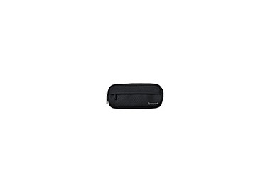 Estuche portatodo liderpapel classic ovalado 2 cremalleras con bolsillo delantero 210x90mm negro Estuche portatodo liderpapel classic ovalado 2 cremalleras con bolsillo delantero 210x90mm negro