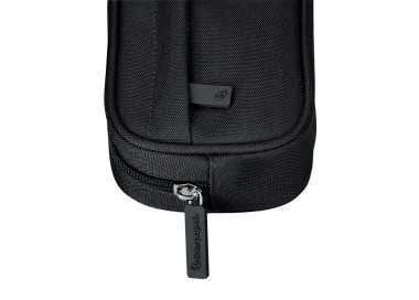 Estuche portatodo liderpapel classic ovalado 2 cremalleras con bolsillo delantero 210x90mm negro Estuche portatodo liderpapel classic ovalado 2 cremalleras con bolsillo delantero 210x90mm negro